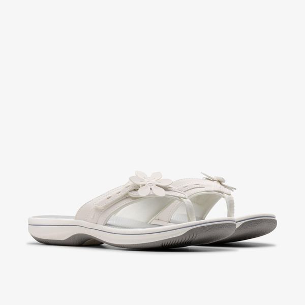 Women's Breeze Opal White Cloudsteppers™ Flip Flops - Image 4