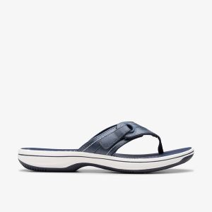 Women's Breeze Reyna Navy Cloudsteppers™ Flip Flops