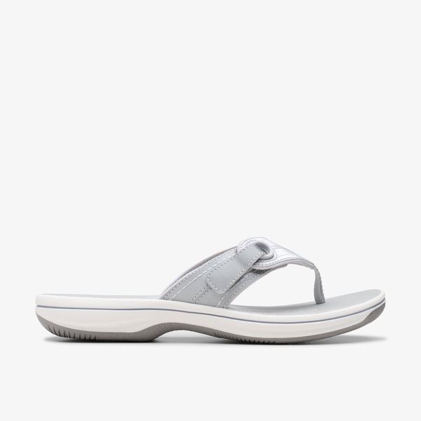 Women's Breeze Reyna Silver Cloudsteppers™ Flip Flops