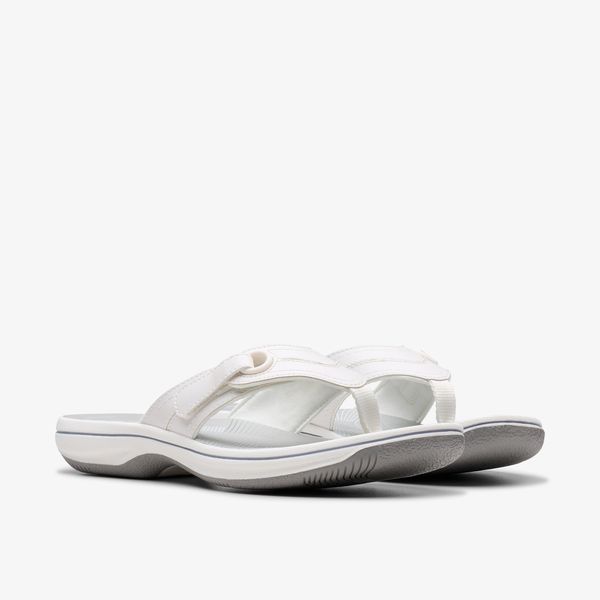 Women's Breeze Reyna White Cloudsteppers™ Flip Flops - Image 4