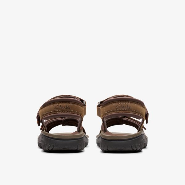 Mens Wesley Shore Beeswax Leather Sandals - Image 5