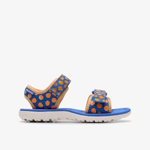 Kids Surfing Air Blue Flat Sandals