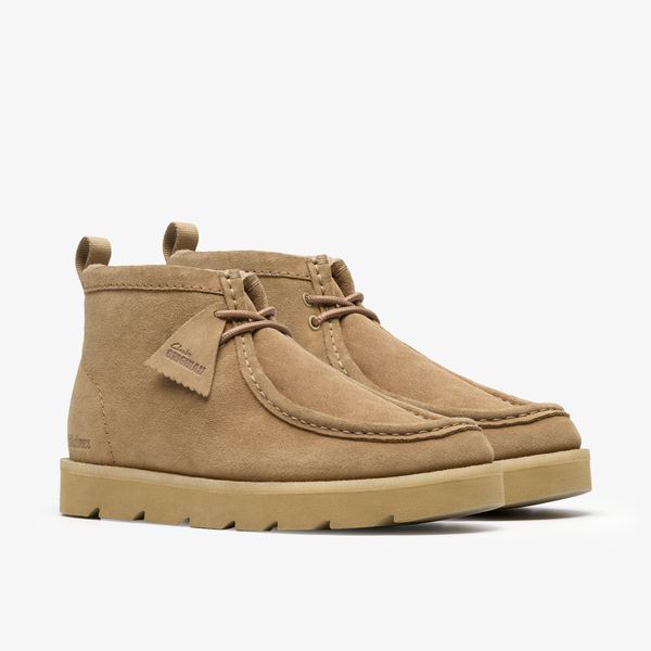 Mens Meare Walla BT Dark Sand Warmlined Wallabees - Image 4