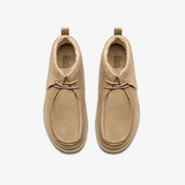 Mens Meare Walla BT Dark Sand Warmlined Wallabees - Image 6