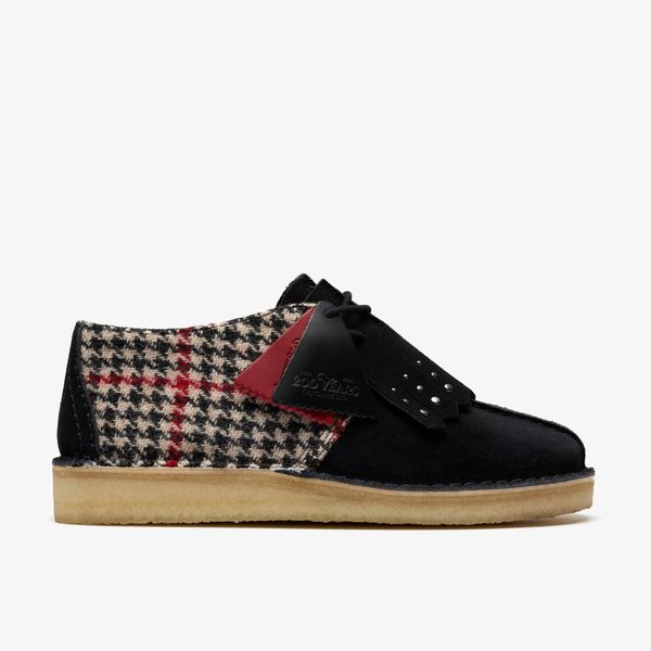 Womens Desert Trek Black Tweed