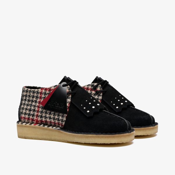 Womens Desert Trek Black Tweed - Image 4