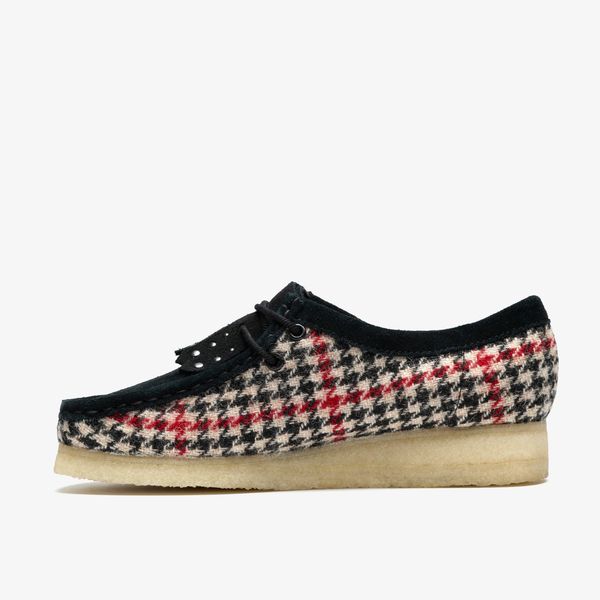 Womens Black Tweed Wallabees - Image 2