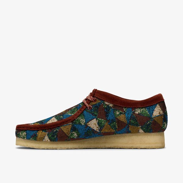 Mens Wallabee Multicolour Textile - Image 2