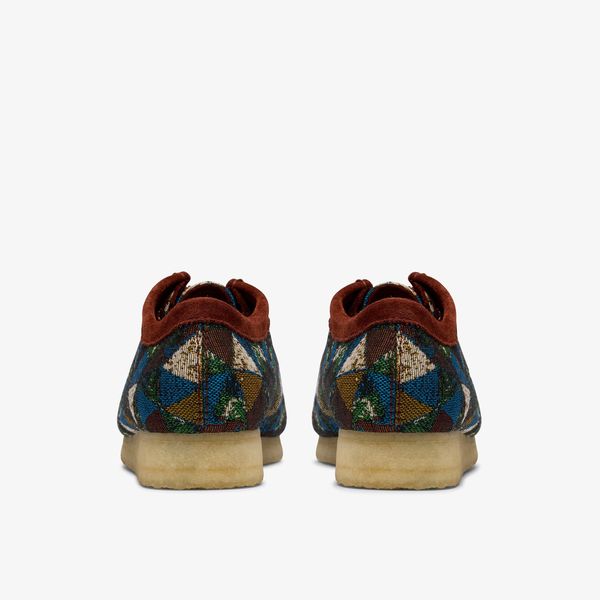 Mens Wallabee Multicolour Textile - Image 5