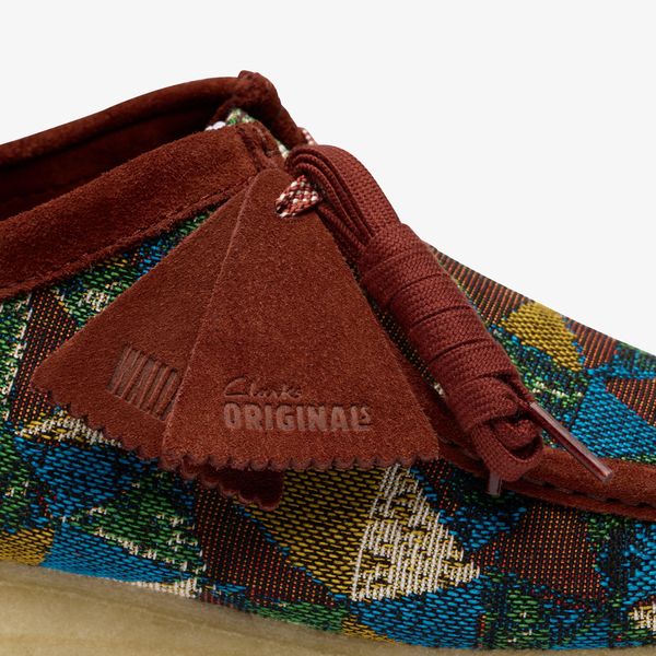 Mens Wallabee Multicolour Textile - Image 7