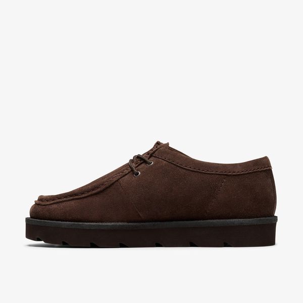 Men's Meare Walla Dark Brown Suede Wallabees - Image 2