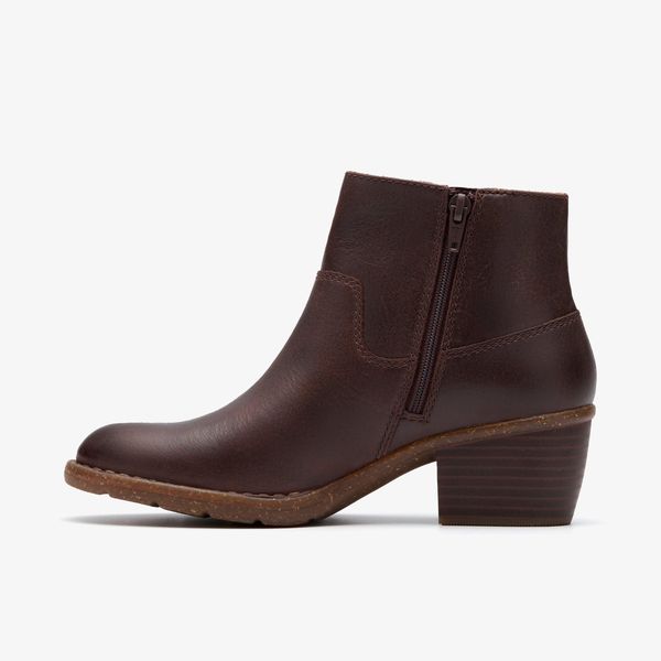 Womens Kastela Top Brown Leather Chelsea Boots - Image 2