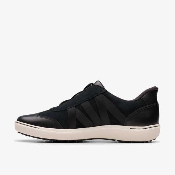 Womens Nalle Tess Black Sneakers - Image 2