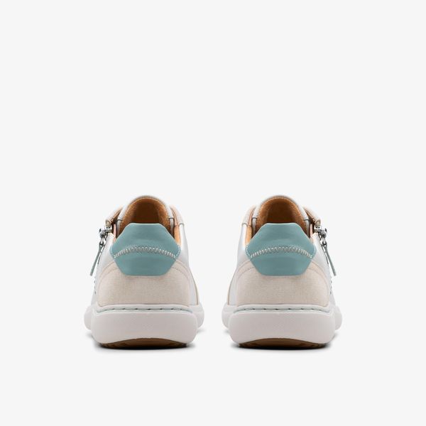Women's Nalle Zen White Leather Sneakers - Image 5