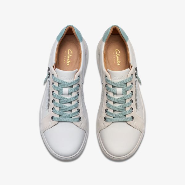 Women's Nalle Zen White Leather Sneakers - Image 6