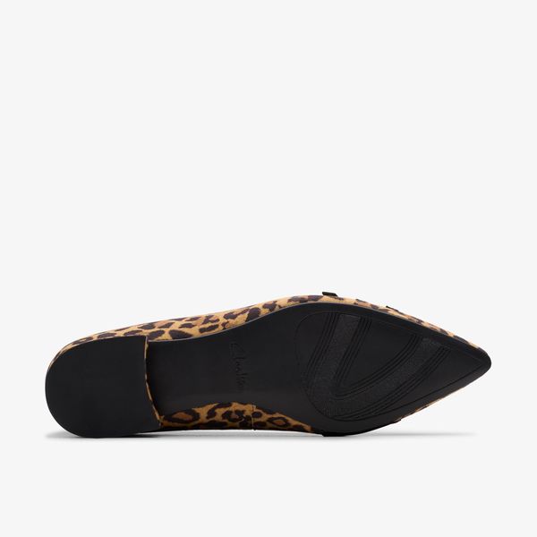Women's Sensa15 Strap Leopard Suede Ballet Flats - Image 3