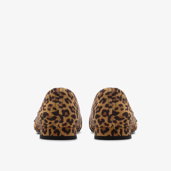 Women's Sensa15 Strap Leopard Suede Ballet Flats - Image 5