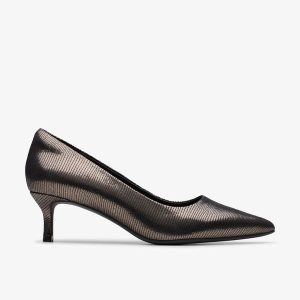 WOMENS Zarey Court Metallic Court Shoes