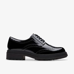 Womens Orinoco3 Derby Black Patent Shoes