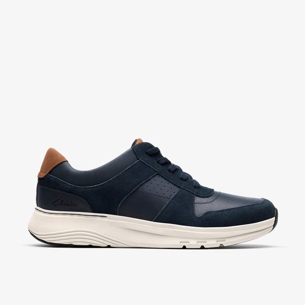 Mens Motion Trek Go Navy Sneakers