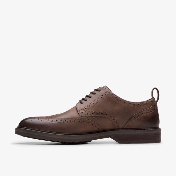 Men's Aldwin Limit Brown Leather Oxfords - Image 2