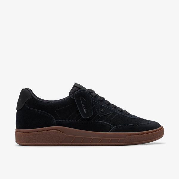 Mens Craft Rally Ace Black Suede Sneakers