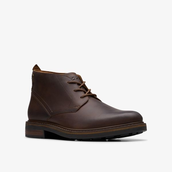 Mens Newford Mid Beeswax Leather Chukka Boots - Image 4