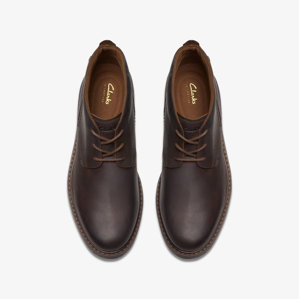 Mens Newford Mid Beeswax Leather Chukka Boots - Image 6