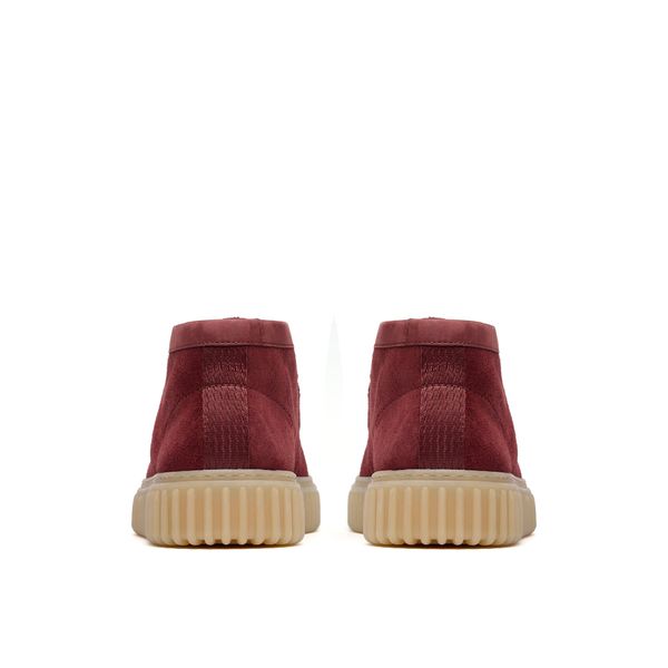 Mens Torhill Hi Wine Suede Ankle Boots - Image 5