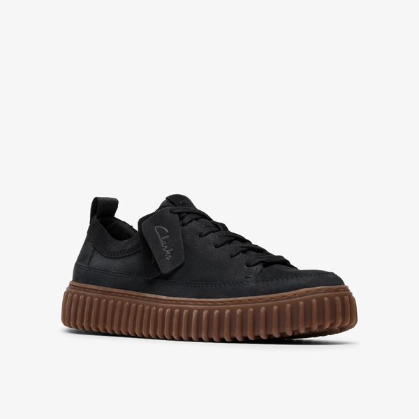 Mens Torhill Lace Black Nubuck Shoes - Image 4