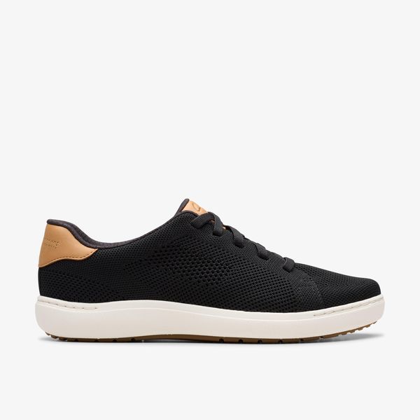 Women's Nalle Walk Black Knit Sneakers