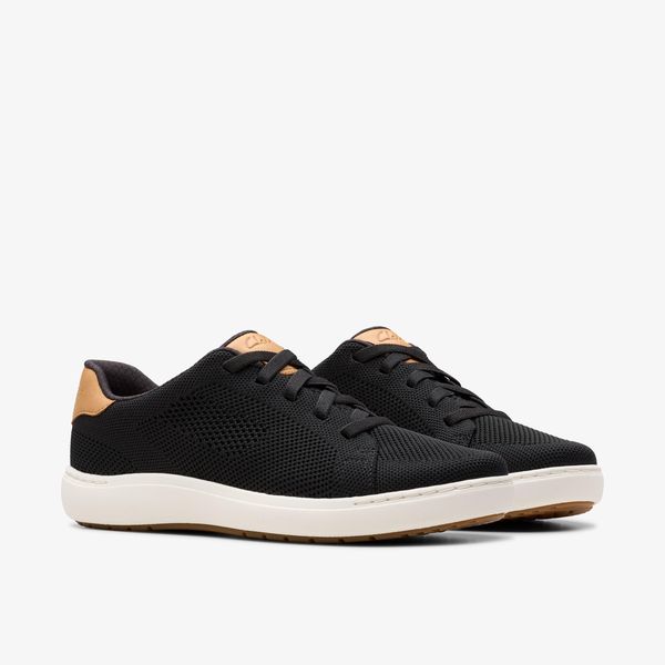 Women's Nalle Walk Black Knit Sneakers - Image 4
