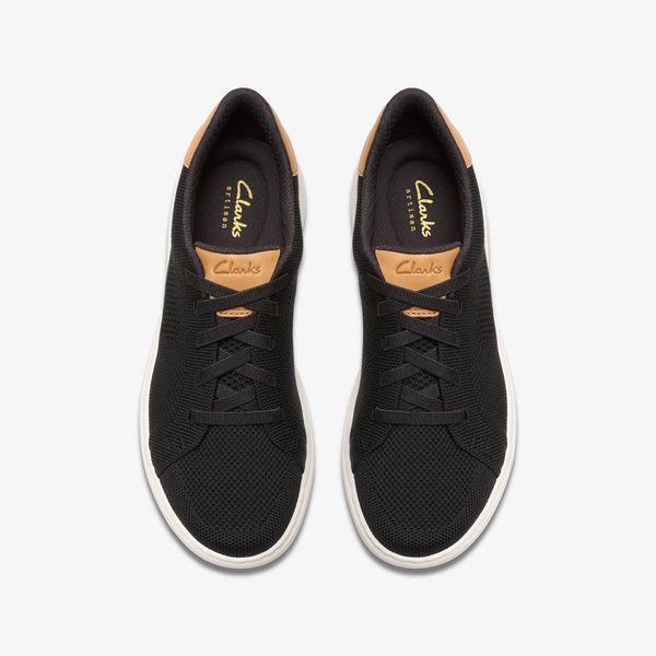 Women's Nalle Walk Black Knit Sneakers - Image 6