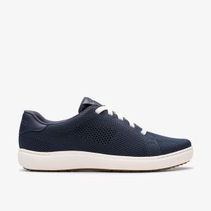 Women's Nalle Walk Navy Knit Sneakers