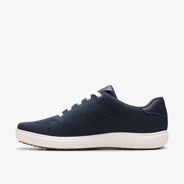 Women's Nalle Walk Navy Knit Sneakers - Image 2