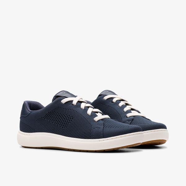 Women's Nalle Walk Navy Knit Sneakers - Image 4