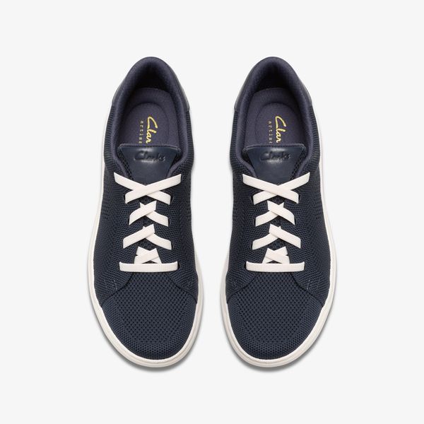 Women's Nalle Walk Navy Knit Sneakers - Image 6