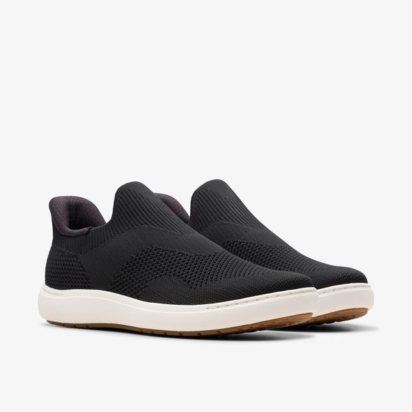 Women's Nalle Step Black Knit Slip-Ons - Image 4