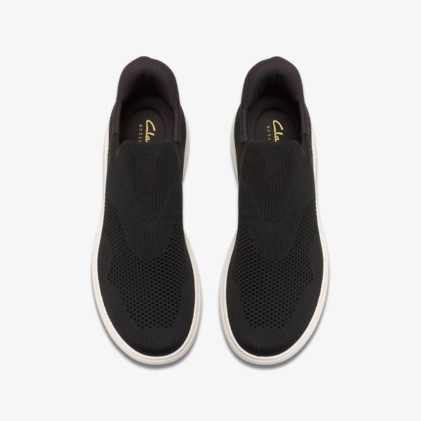 Women's Nalle Step Black Knit Slip-Ons - Image 6