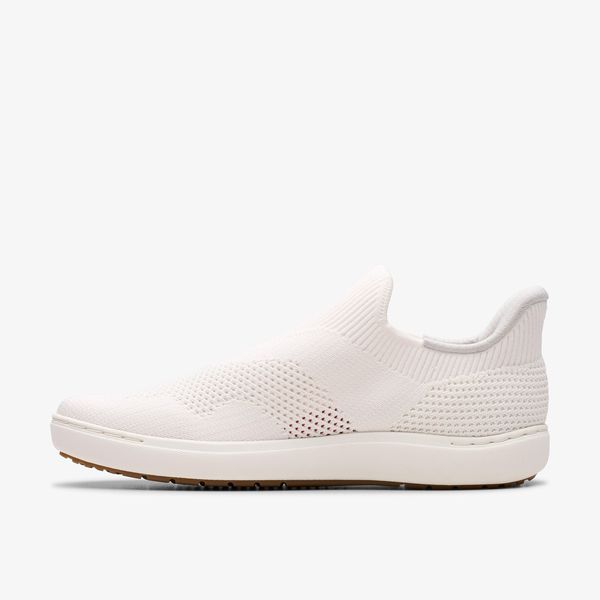 Women's Nalle Step White Knit Slip-Ons - Image 2