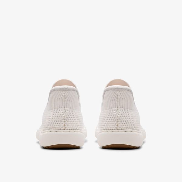 Women's Nalle Step White Knit Slip-Ons - Image 5