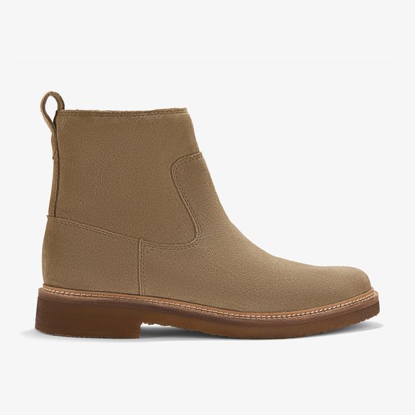 Mens Clarkdale Boot Dark Sand Suede Chelsea Boots