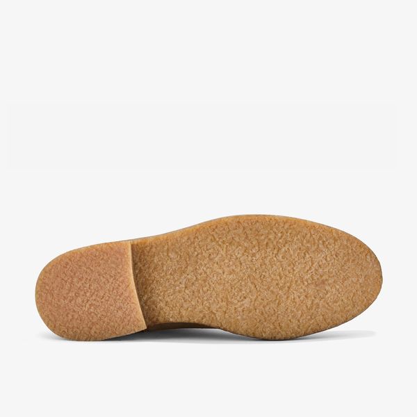 Mens Clarkdale Boot Dark Sand Suede Chelsea Boots - Image 3