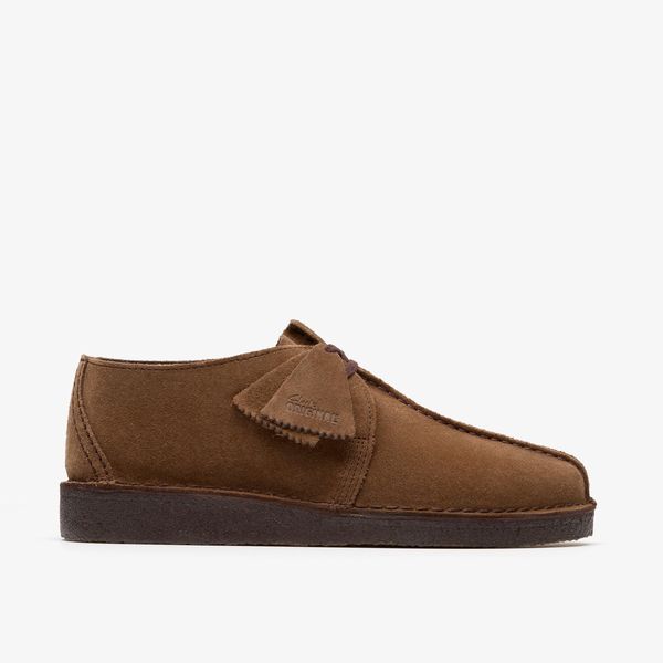 Mens Desert Trek Brown Suede Shoes