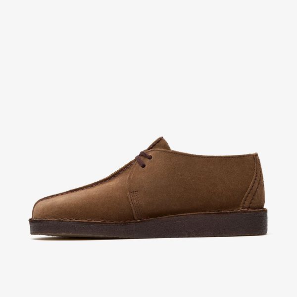 Mens Desert Trek Brown Suede Shoes - Image 2