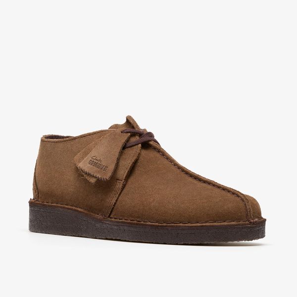 Mens Desert Trek Brown Suede Shoes - Image 4