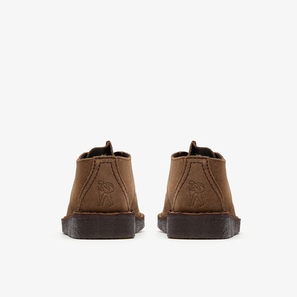 Mens Desert Trek Brown Suede Shoes - Image 5