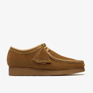 Mens Tan Suede Wallabees
