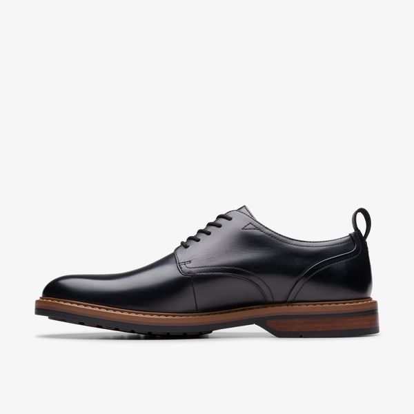 Men's Aldwin Lace Black Leather Oxfords - Image 2