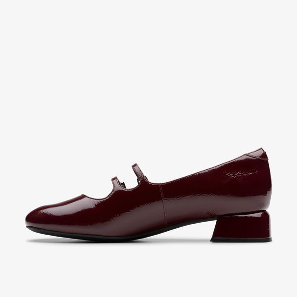 Womens Daiss30 Shine Burgundy Patent Mary Janes - Image 2